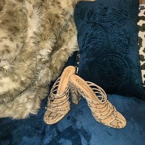 Boutique Brand snakeskin heels SOLD